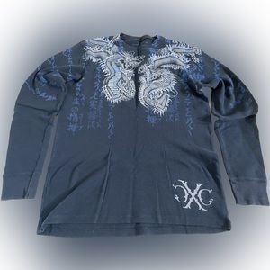 Extreme couture long sleeve shirt.